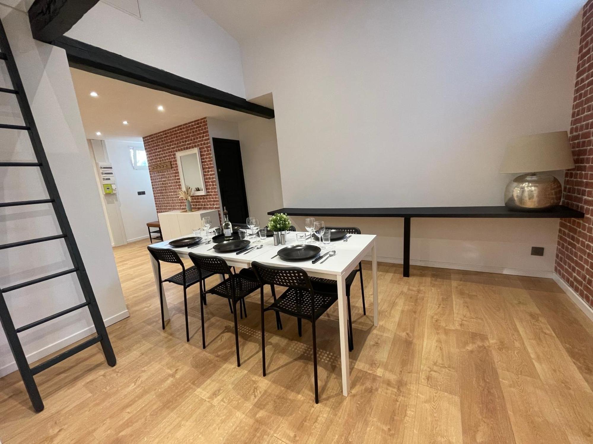 Les 3 Suites - 6 Personnes - 3 Chambres Avec Sdb Privatives Lens Bagian luar foto